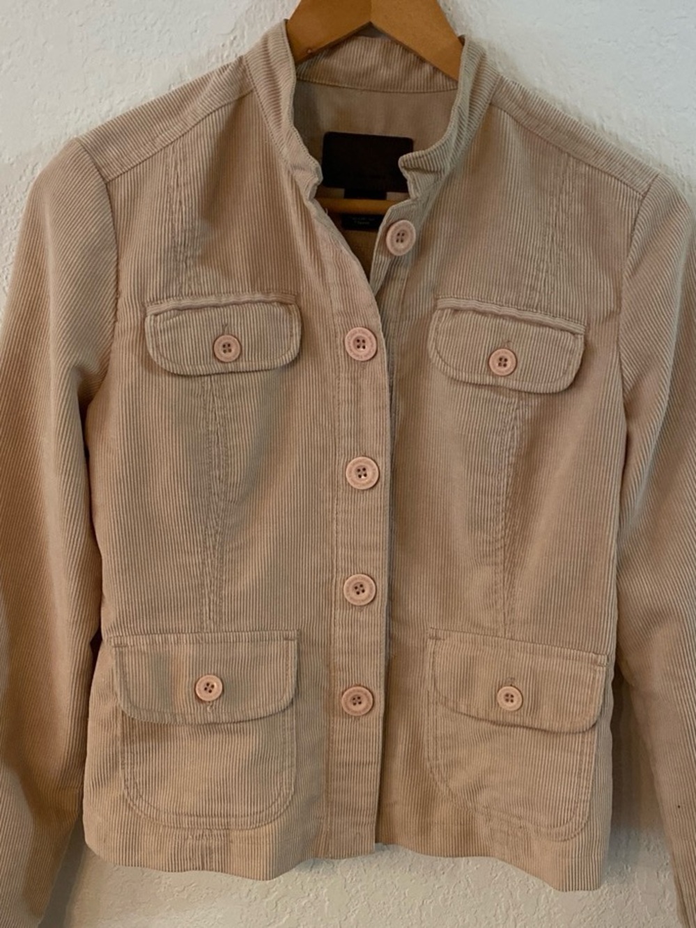 Calvin Klein Jeans 90’s Corduroy Cropped Utility Jacket Gorpcore Retro Streetwea